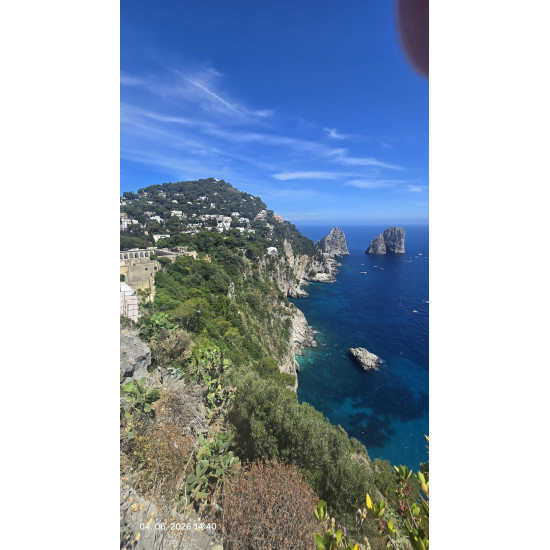Amalfi 2027 nové, citrusové pobrežie, Capri, Neapol, Vesuv, Pompei, Sorento, Positano, Salerno, Benátky, BIKELINER cyklovozik