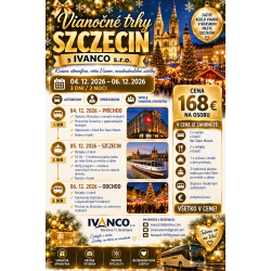Vianočné trhy Sczecin 04.12.-06.12.2026